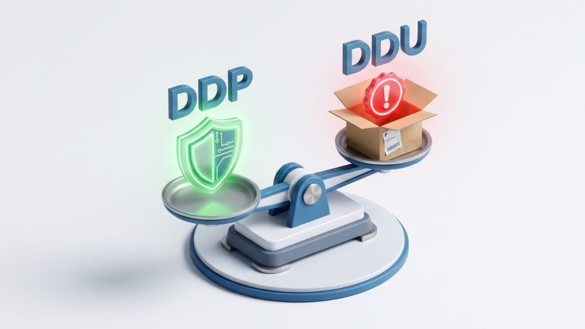 3D scale comparing DDP and DDU duty handling.