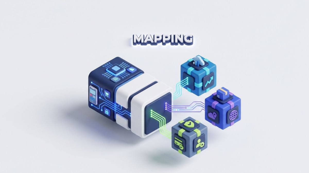 3D master product splitting into organized color-coded variant modules