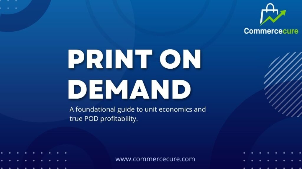 3D print-on-demand fulfillment center processing custom apparel orders.